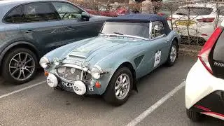 Exclusive footage of the HERO-ERA Historic Endurance Rally - March 2025, Chesterfield UK