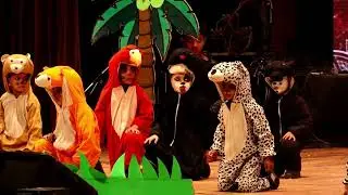 MKVV SCHOOL AF 2025-26 JUNGLE PARTY PERFORMANCE WITH PLAY GROUP WING (NUR TO 1ST )