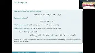 FKT | Prof. Marie-Therese Wolfram | On an Elo-type ranking model