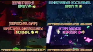 [HALLOWEEN SPECIAL!] FE2/FE2CM - Eerie Peaks + 3 of the Oct/Nov Highlight Maps! - Roblox