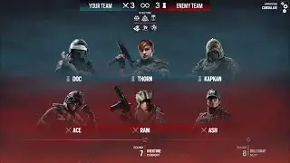 My First OverTime in Rainbow Six Siege😳👀