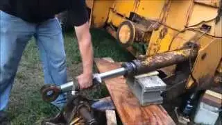 Hydraulic Cylinder Rebuild - Field Repair with available tools - WARNING - I'm no professional!