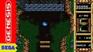 Devilish/Bad Omen (Genesis/Mega Drive) - Longplay