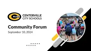 Community Forum Presentation - Sept. 10, 2024