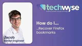 How to restore Firefox bookmarks