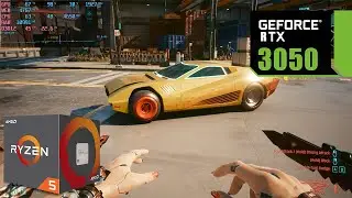 Cyberpunk 2077 : ON RTX 3050 + Ryzen 5 5600X | Ultra Graphics | DLSS