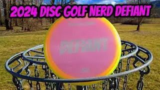 Disc Golf Nerd Defiant 2024 Disc Golf Disc Review - NSH Custom Discs