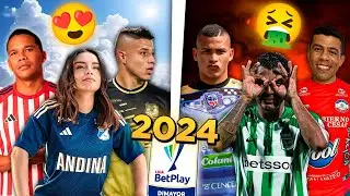 🔥LAS MEJORES Y PEORES CAMISETAS del FÚTBOL COLOMBIANO 2024😱| CAMILO MD