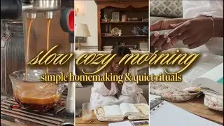 Slow Cozy Morning | daily homemaking, coffee, & slow living