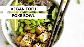 VEGAN Tofu Poke Bowl