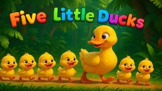 Five Little Ducks | Kids Songs Nursery Rhymes for Children