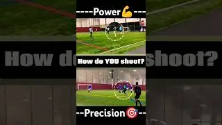 TWO Ways To Shoot the Soccer Ball That You SHOULD Learn ⚽️