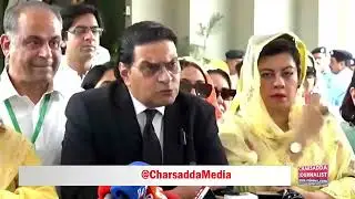 PTI Leader Salman Akram Raja Aggressive Press Conference at outside Supreme Court Of Pakistan