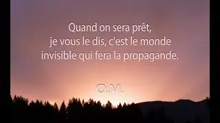 Une minute de m&eacute;ditation. Ce n'est pas intelligent.