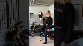 Trackside Wear #bikergirl #trackday #womensfashion #sweater #reels