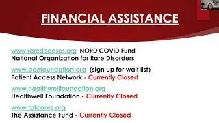 Updates on patient Financial Aid and oneAMYLOIDOSISvoice.com