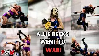 POW Allie Recks went to WAR!