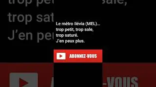 Survivre au m&eacute;tro Il&eacute;via
