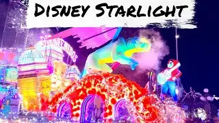 NEW Disney Starlight Full Parade dream the night away - Magic Kingdom Walt Disney World