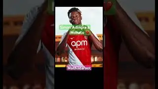 🔥⚽️INCROYABLE SIMON ADINGRA SIGNE A MONACO 🇲🇨 🔥#football #cotedivoire #adingra #monaco #shorts