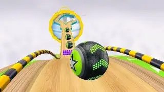 Going Balls, SpeedRun, Going Balls Portal Run Gameplay Level 91