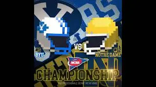G5 Championship / BYU vs Notre Dame / #CollegeBowl #NCAA #CollegeFootball #CFB26 #retro