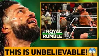 REAL REASON WHY ROMAN REIGNS WON ROYAL RUMBLE TITLE LAST NIGHT!