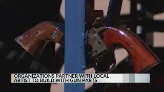 Albuquerque artist joins with community to build house out of guns