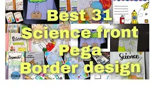 Science front page border design