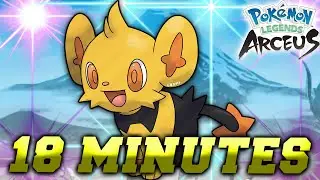 AFTER 18 Minutes! Live Shiny Shinx REACTION! Pokemon Legends Arceus Shiny Dex