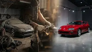 ASMR Car Restoration | 1998 Toyota Supra (Back to Life) Full Rebuild From Forgotten Legend
