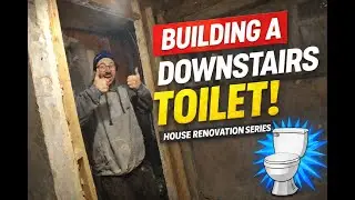 Building a Downstairs Toilet | Flooring, Framing & Plasterboarding | Our Home Renovation