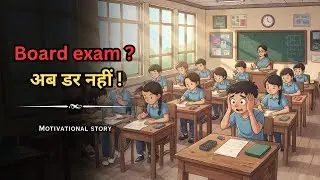 डर से आत्मविश्वास तक | For Students | Board Exam Motivational Story in Hindi.