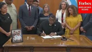 Chicago Mayor Brandon Johnson Signs Executive Order To 'Counter' Trump's Immigration Crackdown