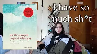 decluttering using marie kondo's method (sort of)