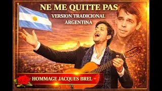 🇦🇷 No me dejes (Ne me quitte pas) – Versión Tango Argentino – Homenaje a Jacques Brel 🇫🇷
