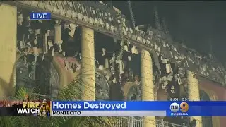 Thomas Fire's Path Of Destruction Widens As Toll Surpasses 750 Homes Lost