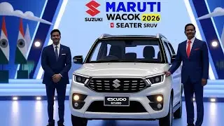 Maruti Suzuki Escudo 2026, 8-местный внедорожник | Большой семейный внедорожник, меняющий правила...