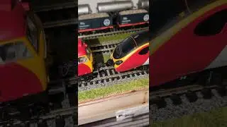 Conversion of Hornby class 390 Pendolino to couple to a Class 57 for rescue model railway
