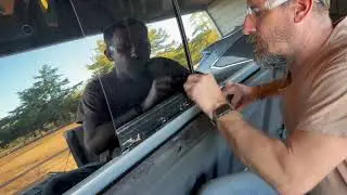 2020 Toyota Tundra back window lower molding installation 