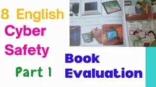 8th English  : Unit 7  : Cyber Safety : Book Evaluation :  one marks Part 1