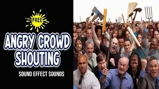 CROWD SHOUTING Sounds - Angry Crowd Rioting Sound Effect