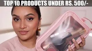 TOP 10 Products Under Rs. 500/- | Pond's, MARS, Swiss Beauty & More | BeautiCo.