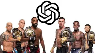 ChatGPT Creates UFC Super Card
