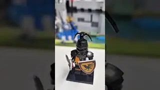 Building Brick Minifigures Raven Knight #brickminifigure #speedbuild #fypシ
