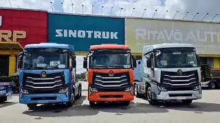 Chi tiết mẫu xe Đầu k&eacute;o HOWO max 400/430/460 hp m&aacute;y wei chai thế hệ mới sản xuất 2026 gi&aacute; ưu đ&atilde;i tốt