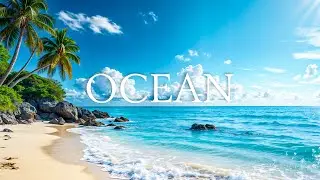 Beautiful Relaxing Music - Ocean waves and sounds Piano music - Helps you stop thinking #32
