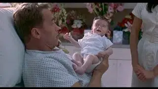 Arnold Schwarzenegger Has A Baby in Slow Motion with a Cure Song
