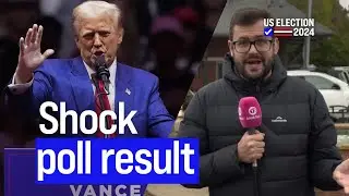 Poll result just 48 hours out from US election 'jolts' campaigns | Logan Church's Election Diary