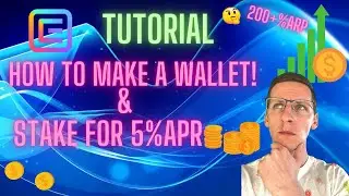 How to make a wallet & stake your ADA for 5% APR!!
